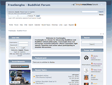 Tablet Screenshot of freesangha.com